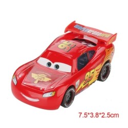 Disney Pixar Cars 3 2 fém öntött autós játék Villám McQueen Anglia királynője Fritter Miss gyerekeknek Fiú születésnapi játékaut