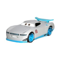 Disney Pixar Cars 3 2 fém öntött autós játék Villám McQueen Anglia királynője Fritter Miss gyerekeknek Fiú születésnapi játékaut