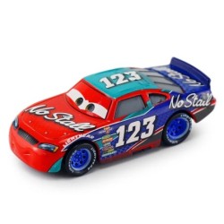 Disney Pixar Cars 3 2 fém öntött autós játék Villám McQueen Anglia királynője Fritter Miss gyerekeknek Fiú születésnapi játékaut