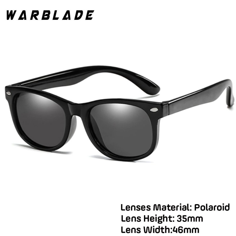 WarBlade New Kids Polarized Napszemüveg TR90 Fiú Lány Napszemüveg Szilikon Biztonsági Szemüveg Ajándék Gyermekeknek Baba UV400 S