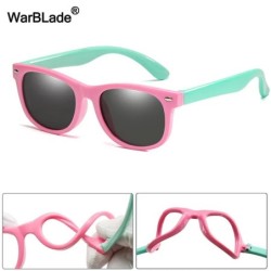 WarBlade New Kids Polarized Napszemüveg TR90 Fiú Lány Napszemüveg Szilikon Biztonsági Szemüveg Ajándék Gyermekeknek Baba UV400 S