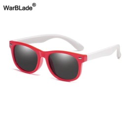 WarBlade New Kids Polarized Napszemüveg TR90 Fiú Lány Napszemüveg Szilikon Biztonsági Szemüveg Ajándék Gyermekeknek Baba UV400 S