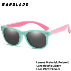 WarBlade New Kids Polarized Napszemüveg TR90 Fiú Lány Napszemüveg Szilikon Biztonsági Szemüveg Ajándék Gyermekeknek Baba UV400 S