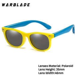 WarBlade New Kids Polarized Napszemüveg TR90 Fiú Lány Napszemüveg Szilikon Biztonsági Szemüveg Ajándék Gyermekeknek Baba UV400 S