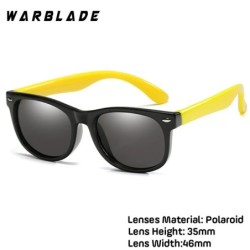 WarBlade New Kids Polarized Napszemüveg TR90 Fiú Lány Napszemüveg Szilikon Biztonsági Szemüveg Ajándék Gyermekeknek Baba UV400 S