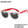 WarBlade New Kids Polarized Napszemüveg TR90 Fiú Lány Napszemüveg Szilikon Biztonsági Szemüveg Ajándék Gyermekeknek Baba UV400 S