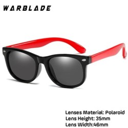 WarBlade New Kids Polarized Napszemüveg TR90 Fiú Lány Napszemüveg Szilikon Biztonsági Szemüveg Ajándék Gyermekeknek Baba UV400 S