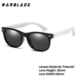 WarBlade New Kids Polarized Napszemüveg TR90 Fiú Lány Napszemüveg Szilikon Biztonsági Szemüveg Ajándék Gyermekeknek Baba UV400 S