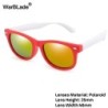 WarBlade New Kids Polarized Napszemüveg TR90 Fiú Lány Napszemüveg Szilikon Biztonsági Szemüveg Ajándék Gyermekeknek Baba UV400 S