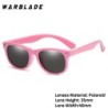 WarBlade New Kids Polarized Napszemüveg TR90 Fiú Lány Napszemüveg Szilikon Biztonsági Szemüveg Ajándék Gyermekeknek Baba UV400 S