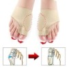 1 pár lábujjleválasztó Hallux Valgus Bunion Corrector Orthotics Lábcsont Hüvelykujj-beállító korrekciós pedikűr zoknikiegyenesít