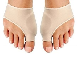 1 pár lábujjleválasztó Hallux Valgus Bunion Corrector Orthotics Lábcsont Hüvelykujj-beállító korrekciós pedikűr zoknikiegyenesít