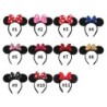 2024 Hot Sales Disney Mickey Ears Headband For Girls Women 5''Polka Dot Bow Hairband Festival Party Travel DIY Hair Accessories