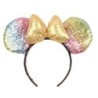 2024 Hot Sales Disney Mickey Ears Headband For Girls Women 5''Polka Dot Bow Hairband Festival Party Travel DIY Hair Accessories