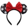 2024 Hot Sales Disney Mickey Ears Headband For Girls Women 5''Polka Dot Bow Hairband Festival Party Travel DIY Hair Accessories