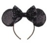 2024 Hot Sales Disney Mickey Ears Headband For Girls Women 5''Polka Dot Bow Hairband Festival Party Travel DIY Hair Accessories