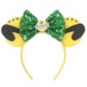 2024 Hot Sales Disney Mickey Ears Headband For Girls Women 5''Polka Dot Bow Hairband Festival Party Travel DIY Hair Accessories