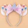 2024 Hot Sales Disney Mickey Ears Headband For Girls Women 5''Polka Dot Bow Hairband Festival Party Travel DIY Hair Accessories