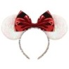 2024 Hot Sales Disney Mickey Ears Headband For Girls Women 5''Polka Dot Bow Hairband Festival Party Travel DIY Hair Accessories