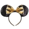 2024 Hot Sales Disney Mickey Ears Headband For Girls Women 5''Polka Dot Bow Hairband Festival Party Travel DIY Hair Accessories