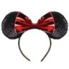 2024 Hot Sales Disney Mickey Ears Headband For Girls Women 5''Polka Dot Bow Hairband Festival Party Travel DIY Hair Accessories