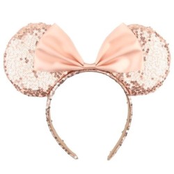 2024 Hot Sales Disney Mickey Ears Headband For Girls Women 5''Polka Dot Bow Hairband Festival Party Travel DIY Hair Accessories