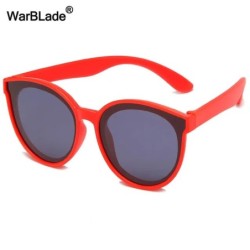 WarBlade New Polarized Kids Napszemüvegek Vintage Gyermek Napszemüvegek Szilikon Rugalmas Fiúk Lányok Babaszemüvegek Gafas De So