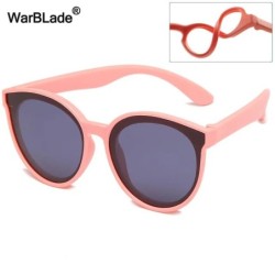 WarBlade New Polarized Kids Napszemüvegek Vintage Gyermek Napszemüvegek Szilikon Rugalmas Fiúk Lányok Babaszemüvegek Gafas De So