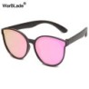 WarBlade New Polarized Kids Napszemüvegek Vintage Gyermek Napszemüvegek Szilikon Rugalmas Fiúk Lányok Babaszemüvegek Gafas De So