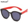 WarBlade New Polarized Kids Napszemüvegek Vintage Gyermek Napszemüvegek Szilikon Rugalmas Fiúk Lányok Babaszemüvegek Gafas De So