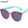 WarBlade New Polarized Kids Napszemüvegek Vintage Gyermek Napszemüvegek Szilikon Rugalmas Fiúk Lányok Babaszemüvegek Gafas De So