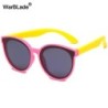 WarBlade New Polarized Kids Napszemüvegek Vintage Gyermek Napszemüvegek Szilikon Rugalmas Fiúk Lányok Babaszemüvegek Gafas De So