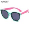 WarBlade New Polarized Kids Napszemüvegek Vintage Gyermek Napszemüvegek Szilikon Rugalmas Fiúk Lányok Babaszemüvegek Gafas De So