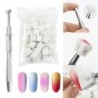 Nail Art Szivacs Puha Szivacsok Színátmenetes Nail Art Stamper Eszközök Szín Fade Manikűr DIY Kreatív körömszivacs megfogó eszkö