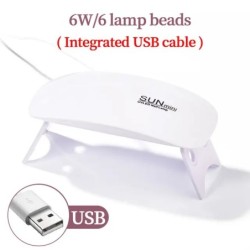 CNHIDS 54W 18 LED szárító lámpa manikűr UV körömszárító kikeményítő zselés körömlakk USB Smart Timerrel Sun Light Nail Art eszkö