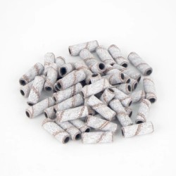 30Pcs 3.1MM Mini Nail Sanding Bands With Shaft 3/32" Nail Drill Bits SandBands Dead Skin Calluses Nail Gel Remove Nail Tool Set