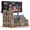 Piececool 3D fém rejtvények Jigsaw, Notre Dame katedrális, Párizs barkácsmodell építőkészletek Játékok felnőtteknek Születésnapi