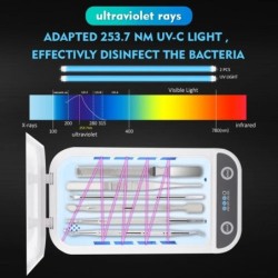 Elektromos UV Sterilizátor Aromaterápiás Doboz Ultraibolya Ray Fertőtlenítő Doboz Antibakteriális Gép a mindennapi élethez Erős 