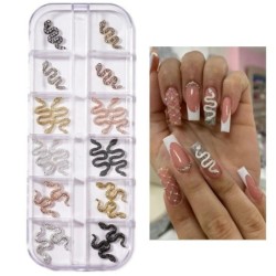 Nail Art strassz készlet 2400db Nail Gems Ab lapos hátú strassz drágakő kövek tároló rendszerezővel a fényes nyaraláshoz