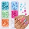 Nail Art strassz készlet 2400db Nail Gems Ab lapos hátú strassz drágakő kövek tároló rendszerezővel a fényes nyaraláshoz