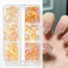 Nail Art strassz készlet 2400db Nail Gems Ab lapos hátú strassz drágakő kövek tároló rendszerezővel a fényes nyaraláshoz