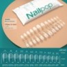 NAILPOP 120db műköröm teljes fedő nyomó köröm koporsó puha gél American Pose kapszula műköröm tippek hosszabbító rendszerhez