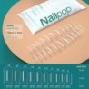 NAILPOP 120db műköröm teljes fedő nyomó köröm koporsó puha gél American Pose kapszula műköröm tippek hosszabbító rendszerhez