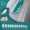 NAILPOP 120db műköröm teljes fedő nyomó köröm koporsó puha gél American Pose kapszula műköröm tippek hosszabbító rendszerhez