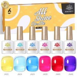 BORN PRETTY 10ml Double Light Moonlight Cat mágneses zselés körömlakk szett, fehér ezüstfényű köröm áztatás UV LED UV gél készle