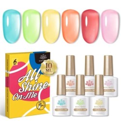 BORN PRETTY 10ml Double Light Moonlight Cat mágneses zselés körömlakk szett, fehér ezüstfényű köröm áztatás UV LED UV gél készle