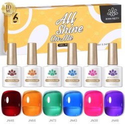 BORN PRETTY 10ml Double Light Moonlight Cat mágneses zselés körömlakk szett, fehér ezüstfényű köröm áztatás UV LED UV gél készle