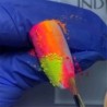 1Szett Neon körömpúder szemhéjpúder Dust Fluorenscens Effect Köröm Csillogó Pigment Króm Por Barkács Köröm Csillogó Dekorációs M