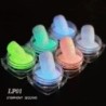 1Szett Neon körömpúder szemhéjpúder Dust Fluorenscens Effect Köröm Csillogó Pigment Króm Por Barkács Köröm Csillogó Dekorációs M