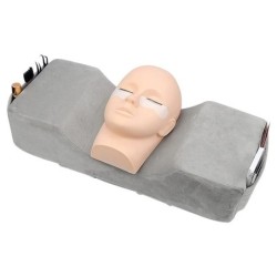 Lash Pillow Nyaktámasz Szempilla Puha Párna Beoltó Szempilla Memory Foam Szempilla Hosszabbító Párna Zsebsmink Szalonnal